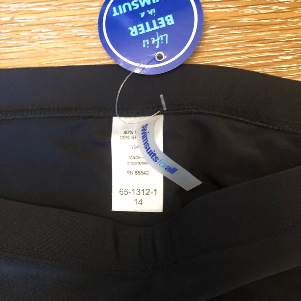 Swimsuits For All high waisted swim brief bottoms